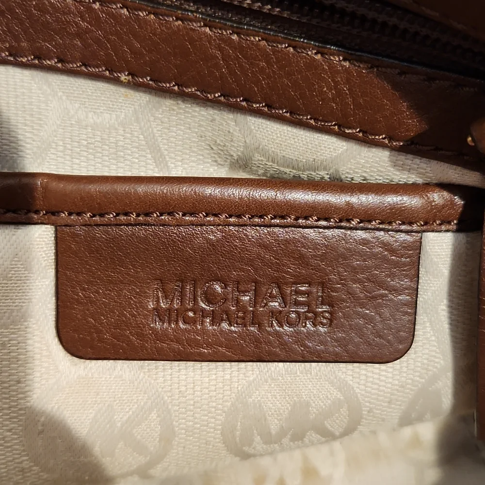 Michael Kors canvas tote / purse